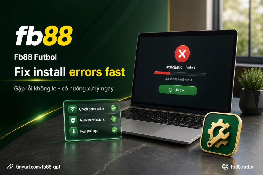 lỗi thường gặp cài đặt app Fb88 và cách xử lý Android iOS