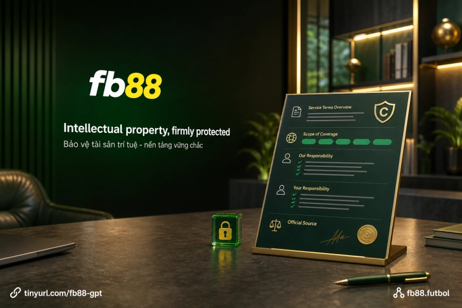 tuyên bố bản quyền Fb88 phạm vi bảo hộ sở hữu trí tuệ toàn hệ thống